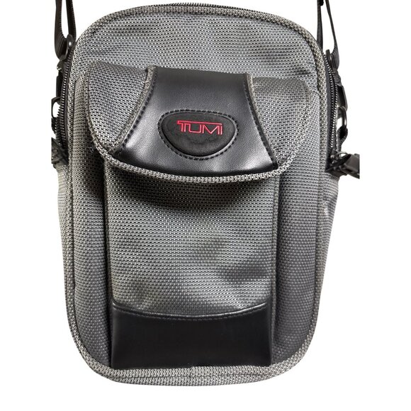 TUMI T2 Bag Crossbody Steel Green Charlton Organizer Tote 580G Functional Travel - Picture 3 of 11